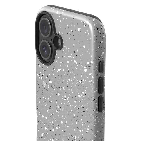 Grey Speckle iPhone 16 Impact Case
